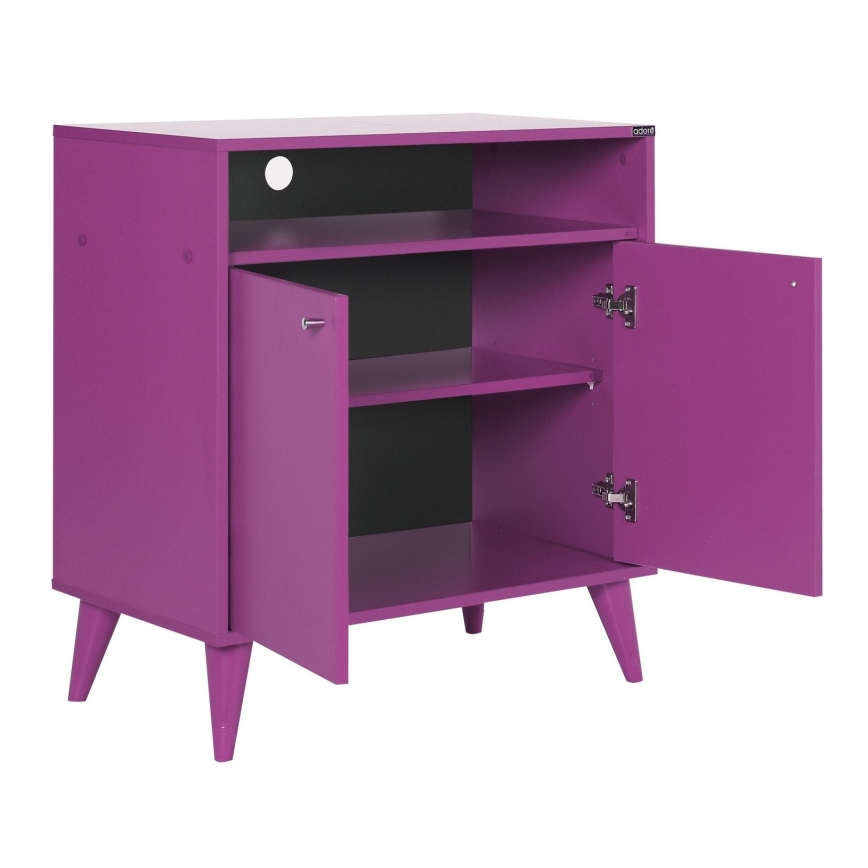 Meuble 79x73 cm violet