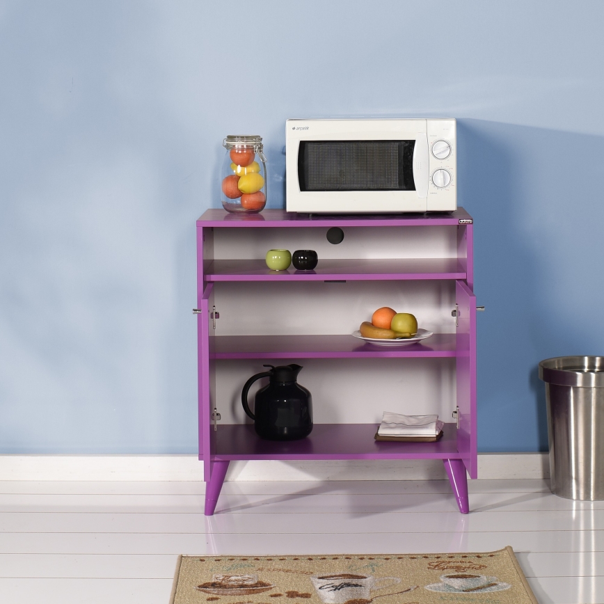 Meuble 79x73 cm violet