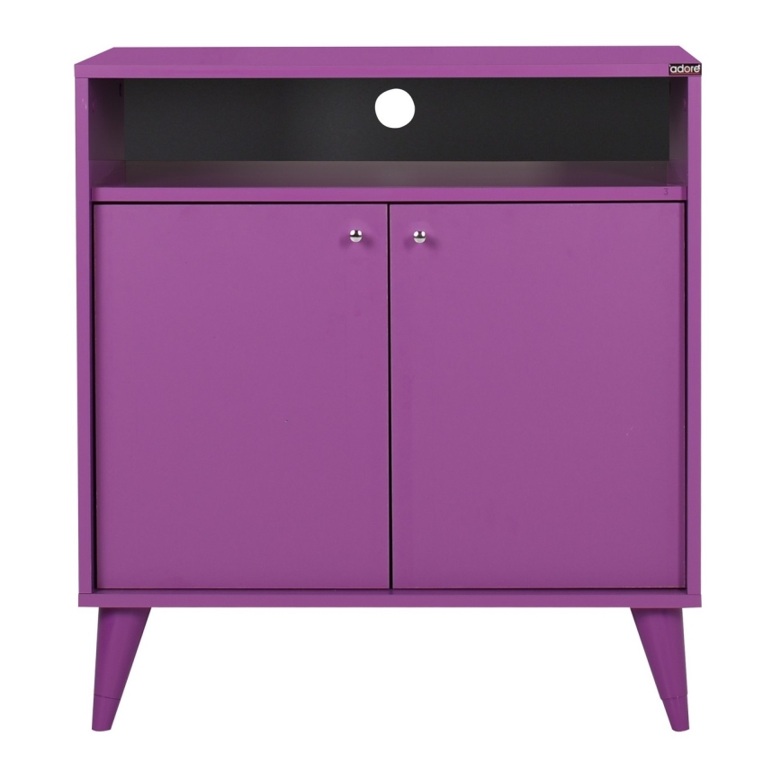 Meuble 79x73 cm violet