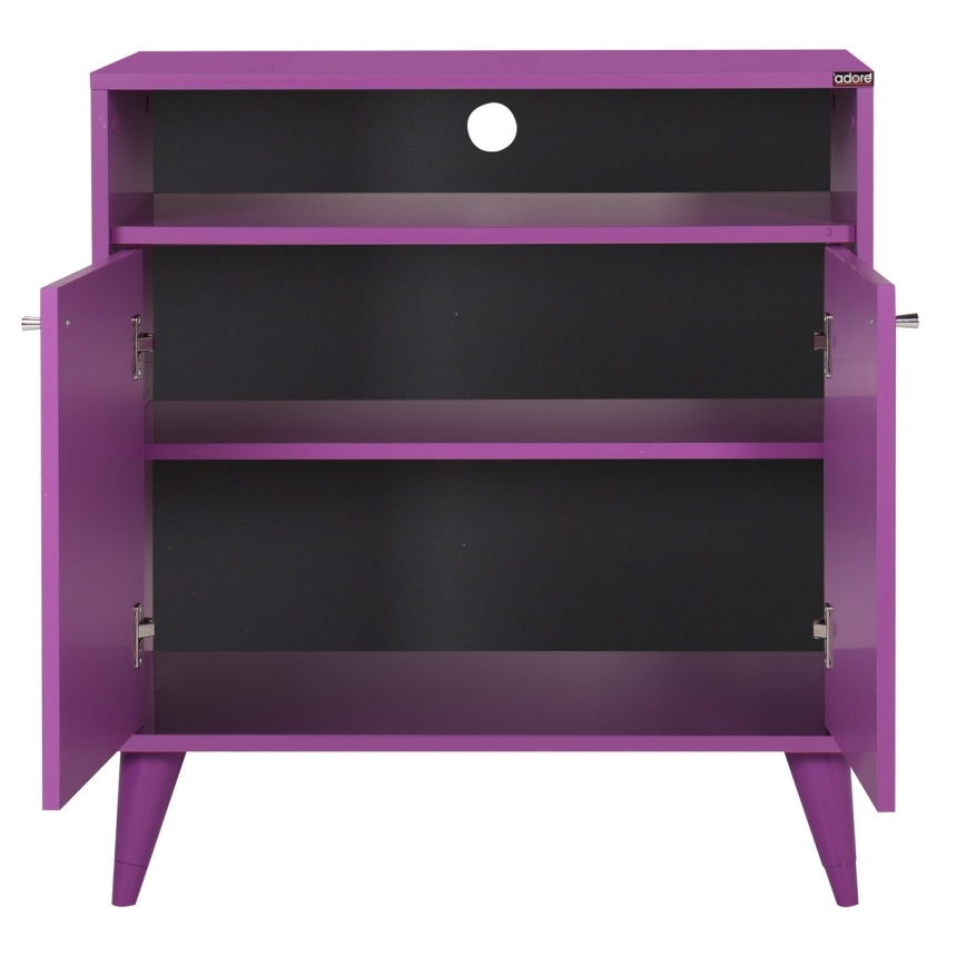 Meuble 79x73 cm violet