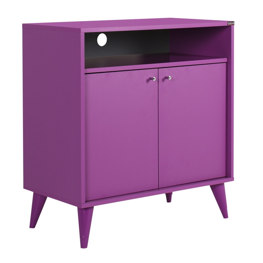 Meuble 79x73 cm violet