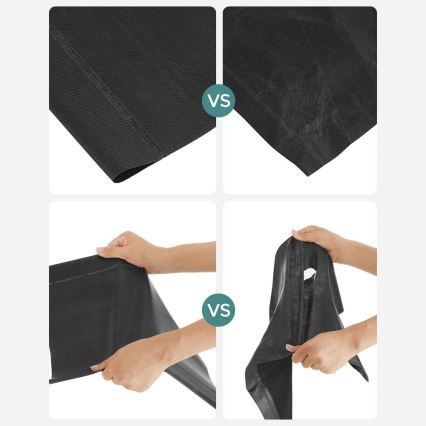 Meuble à chaussures ALVORO noir