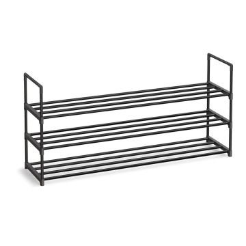 Meuble à chaussures ALVORO noir