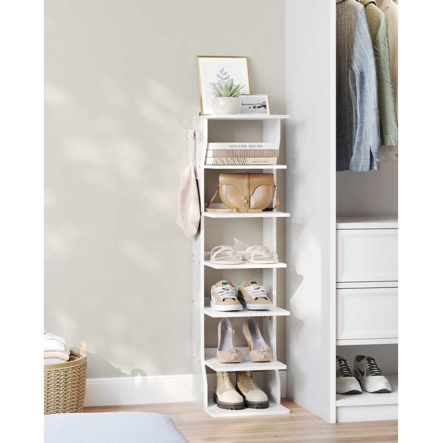 Meuble à chaussures BOTARO blanc