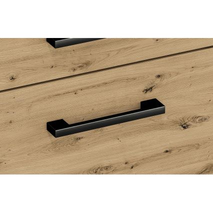 Meuble à chaussures CORICA 94x55 cm chêne artisanal