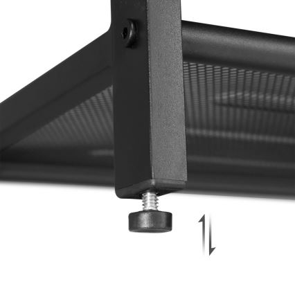 Meuble à chaussures DAVOR brun/noir