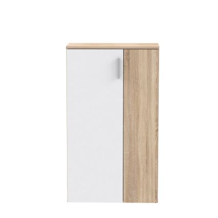 Meuble à chaussures ETON chêne sonoma/blanc