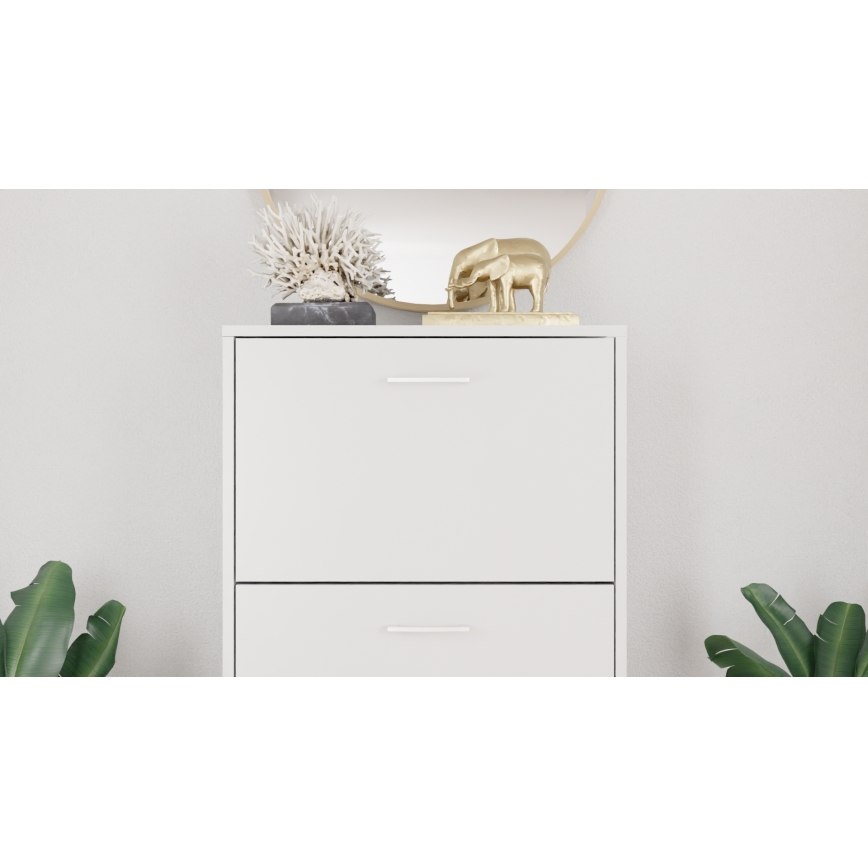 Meuble à chaussures PIGO blanc