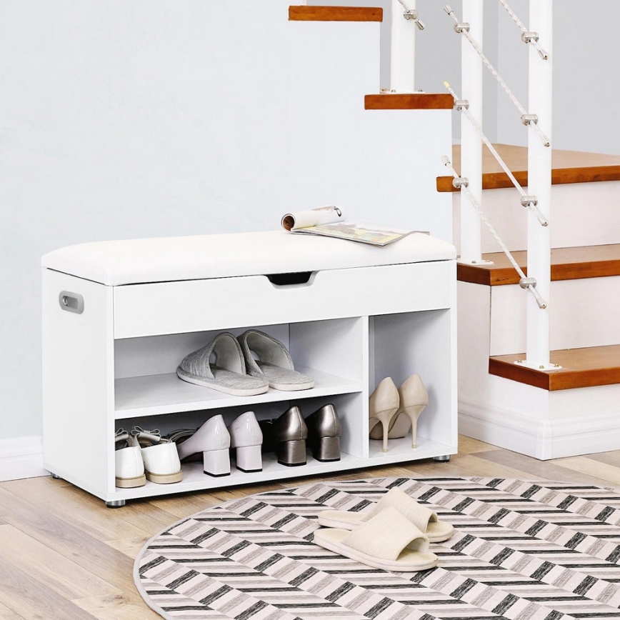 Meuble à chaussures VOXEL blanc