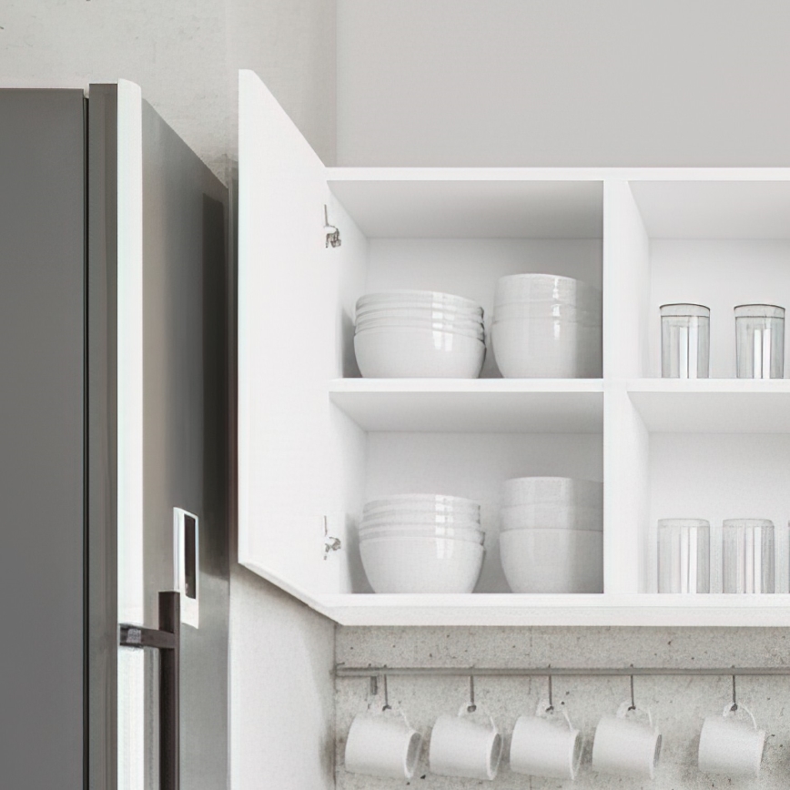 Meuble de cuisine ARLEN 180 cm, blanc