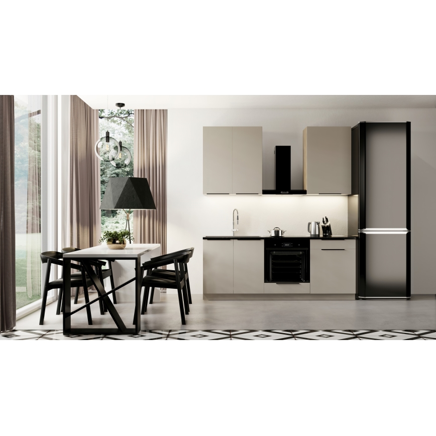 Meuble de cuisine EVE 200 cm taupe