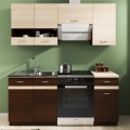 Meuble de cuisine VALERIA 180 cm chêne sonoma/marron