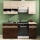 Meuble de cuisine VALERIA 180 cm chêne sonoma/marron