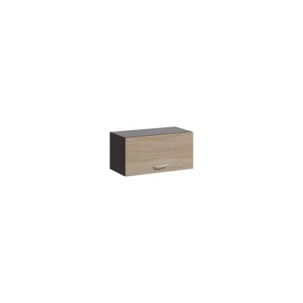 Meuble de cuisine VALERIA 180 cm chêne sonoma/marron