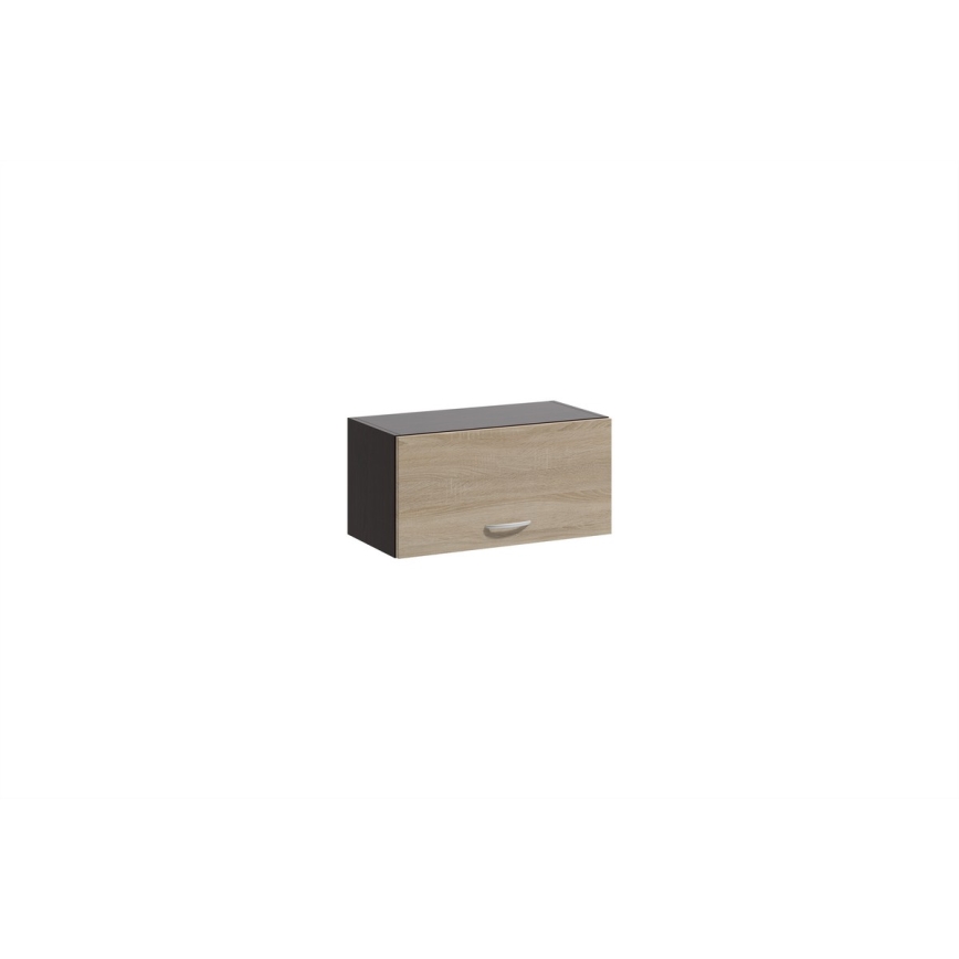 Meuble de cuisine VALERIA 180 cm chêne sonoma/marron