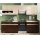 Meuble de cuisine VALERIA 240 cm chêne sonoma/marron