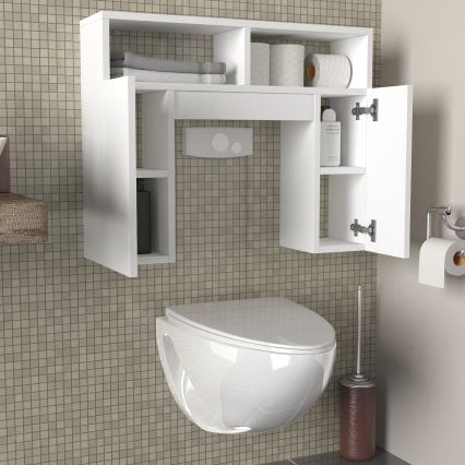 Meuble de salle de bain GERONIMO 61x76 cm blanc