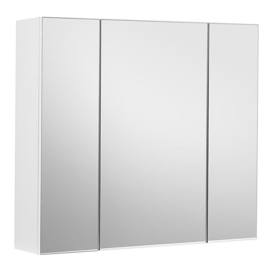 Meuble de salle de bains avec miroir SKY blanc