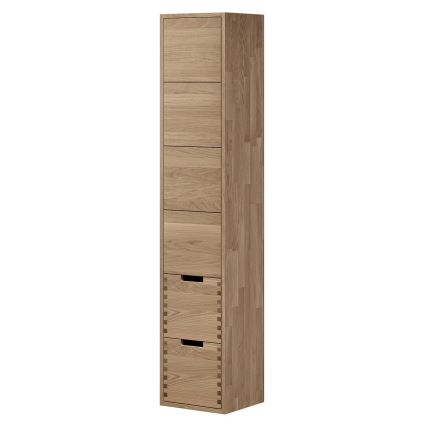 Meuble de salle de bains GRIBSKOV 175 cm beige/chêne