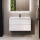 Meuble de salle de bains HELSINKI 100 cm avec lavabo, blanc
