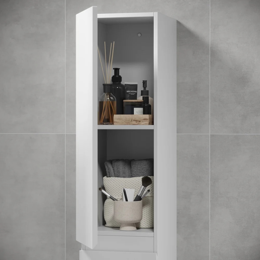 Meuble de salle de bains HENRY 186 cm blanc mat