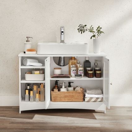 Meuble de salle de bains REMI blanc