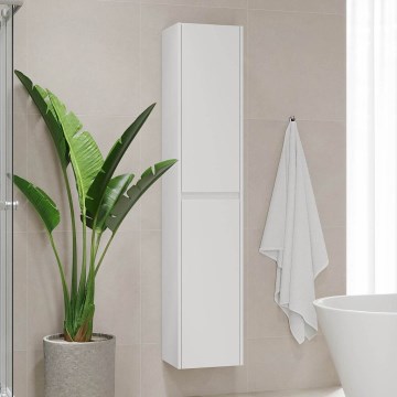 Meuble de salle de bains TRONDHEIM 35x174x30 cm blanc