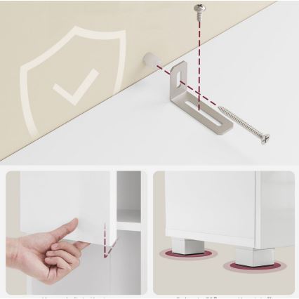 Meuble KATY blanc