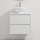 Meuble-lavabo de salle de bains TRONDHEIM/DRAMMEN 60x57x46 cm, blanc