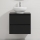 Meuble-lavabo TRONDHEIM/DRAMMEN 60x57x46 cm noir/blanc