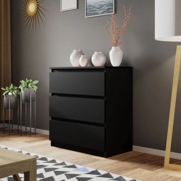 Meuble MALWA 77x70 cm noir