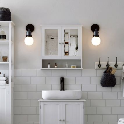 Meuble mural SIERA blanc