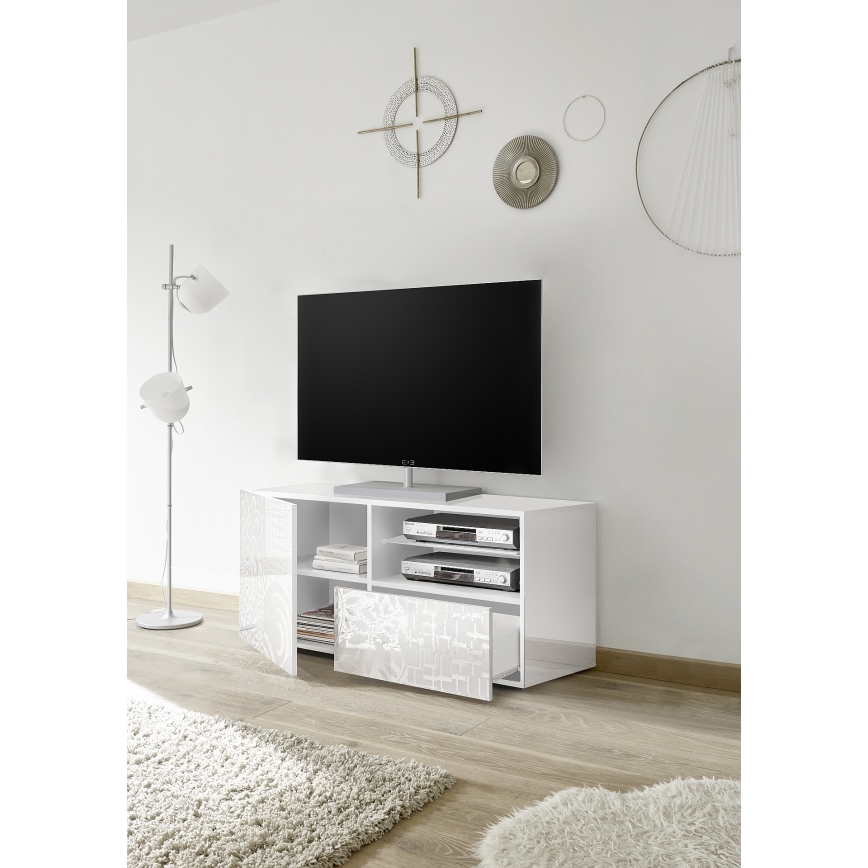 Meuble TV ARIA blanc