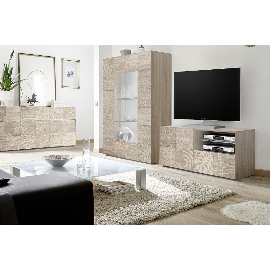 Meuble TV ARIA, chêne sonoma