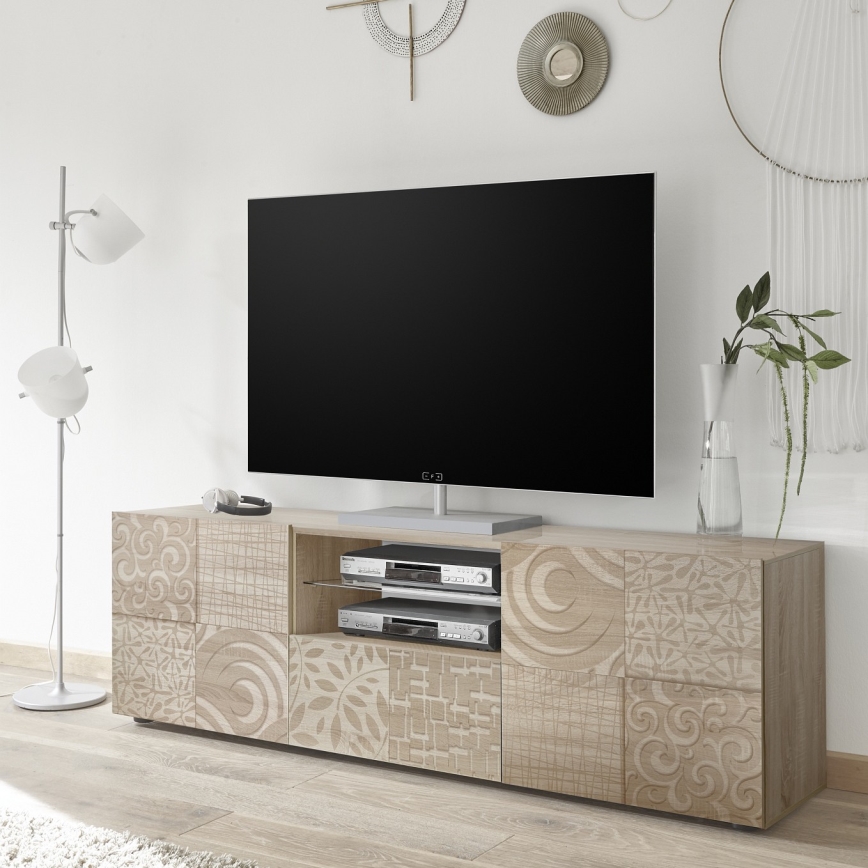 Meuble TV ARIA chêne Sonoma