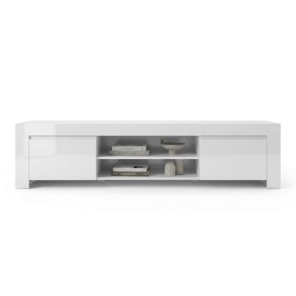 Meuble TV FINERA blanc
