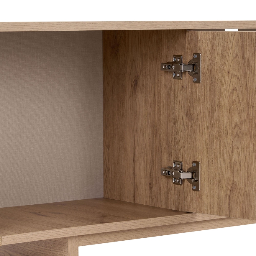 Meuble TV KABIN 180 x 34 cm, chêne