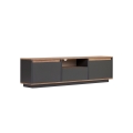 Meuble TV KREDE 160x30 cm anthracite/pin