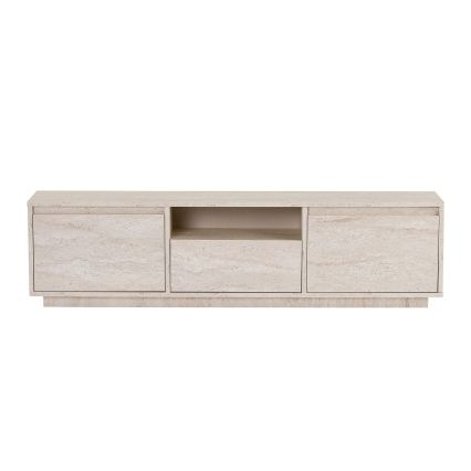 Meuble TV KREDE 160x30 cm beige