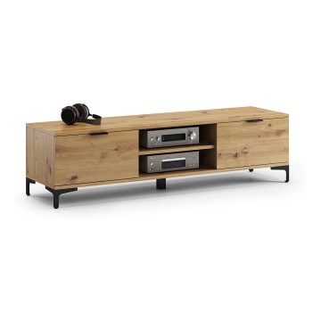Meuble TV LORA chêne artisan