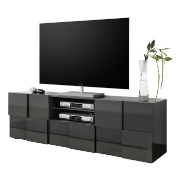 Meuble TV SERIAN anthracite