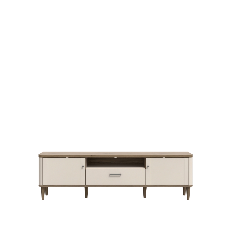 Meuble TV VIRO marron/beige