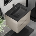 Meuble vasque CONOR 61 cm marakesh/noir