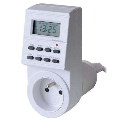 Minuteur digital hebdomadaire 16A/230V