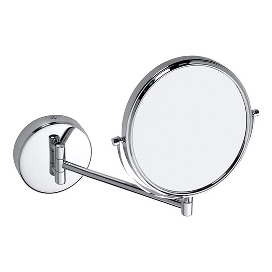 Miroir de maquillage 23,2x26,5 cm argenté