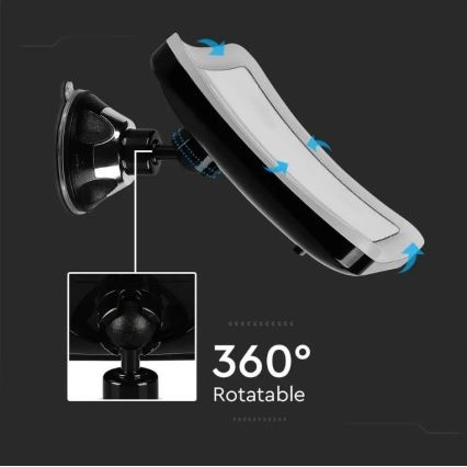 Miroir de maquillage LED/3,2W/4,5V 3xAA IP44