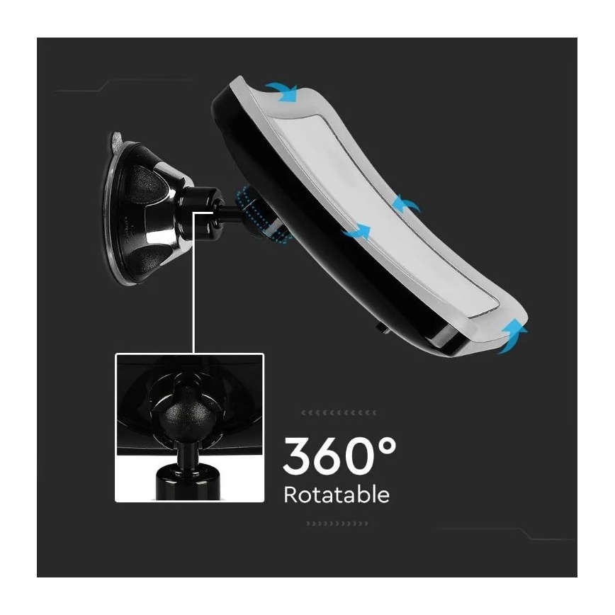 Miroir de maquillage LED/3,2W/4,5V 3xAA IP44