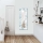 Miroir mural 120x40 cm feuilles