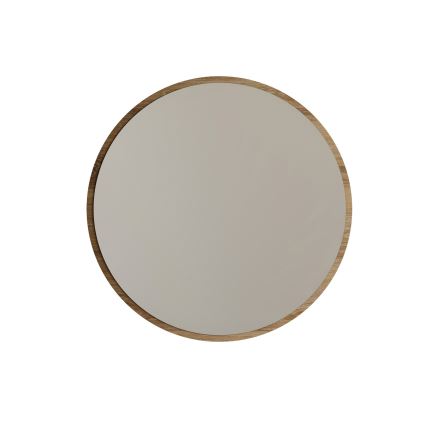 Miroir mural AYNA d. 60 cm marron