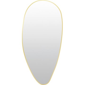 Miroir mural JACKSON 34 x 17 cm, finition dorée